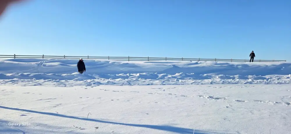 Зима без заносов: на трассе «Астана – Кокшетау» тестируют новую снегозащитную систему (3)