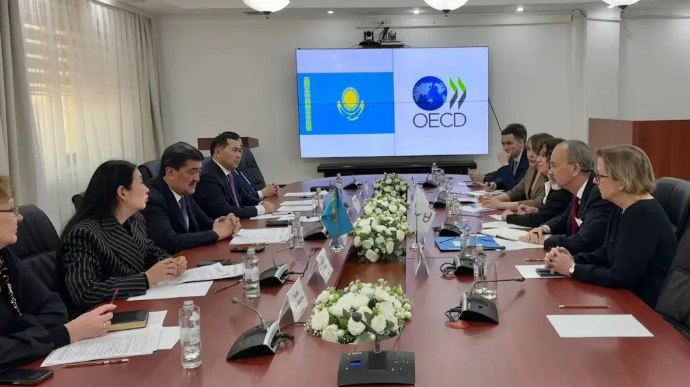 Встреча с Руководителем отдела Евразии Организации экономического сотрудничества и развития (5)