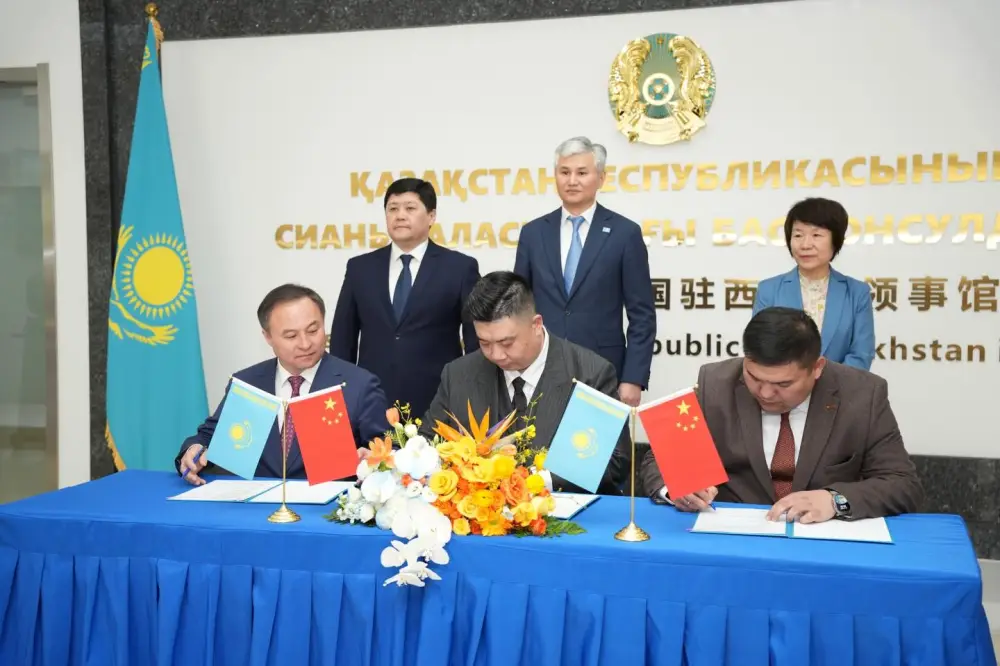 Акимат области Ұлытау подписал ряд соглашений о сотрудничестве с КНР (7)