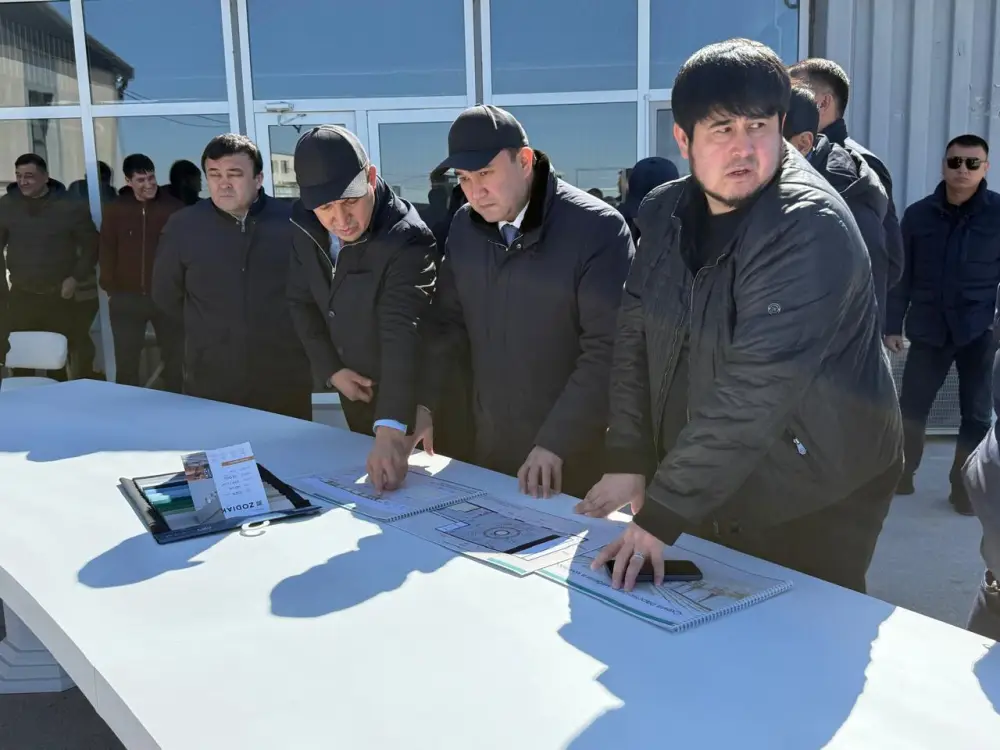 ТУРКЕСТАН: В СЭЗ «TURAN» САУРАНСКОГО РАЙОНА ЗАПУСТЯТ КРУПНЫЕ ЗАВОДЫ (5)