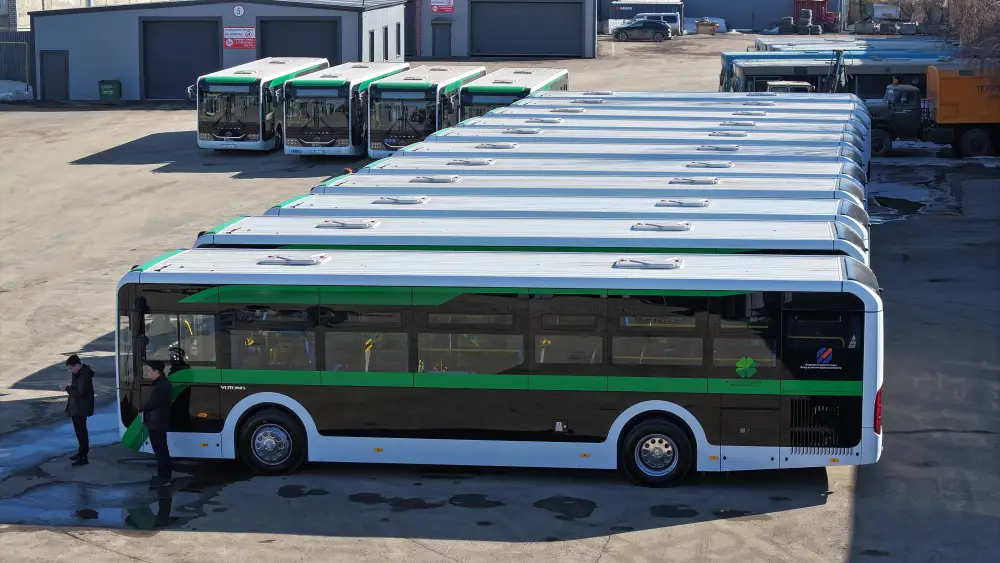 Автопарк Костаная обновлён на 81% (7)