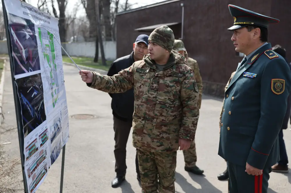 В Алматы и Туркестане строятся новые объекты военной инфраструктуры Национальной гвардии (3)