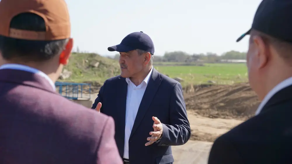 В ТУРКЕСТАНСКОЙ ОБЛАСТИ ПОСТРОЯТ ЧЕТЫРЕ НОВЫХ ВОДОХРАНИЛИЩА (3)