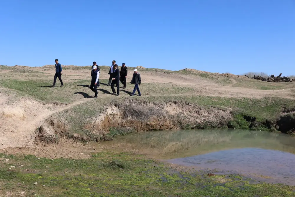 ТУРКЕСТАН: В САУРАНЕ В РАМКАХ АКЦИИ «МӨЛДІР БҰЛАҚ» ОЧИЩЕНО 13 КИЛОМЕТРОВ РУСЕЛ РОДНИКОВ И РЕК (5)