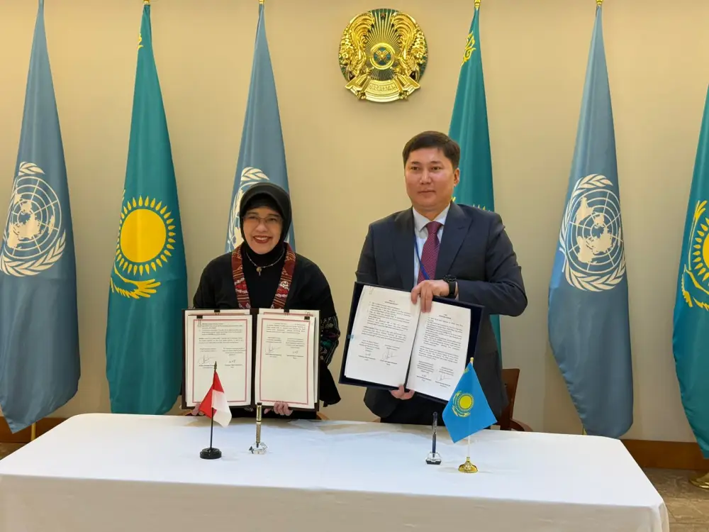Казахстан подписал меморандум со статофисом Индонезии в Нью-Йорке (2)
