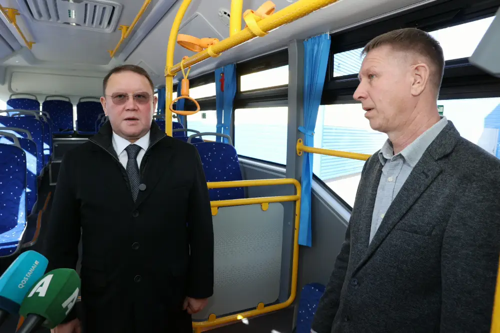 Автопарк Костаная обновлён на 81% (3)