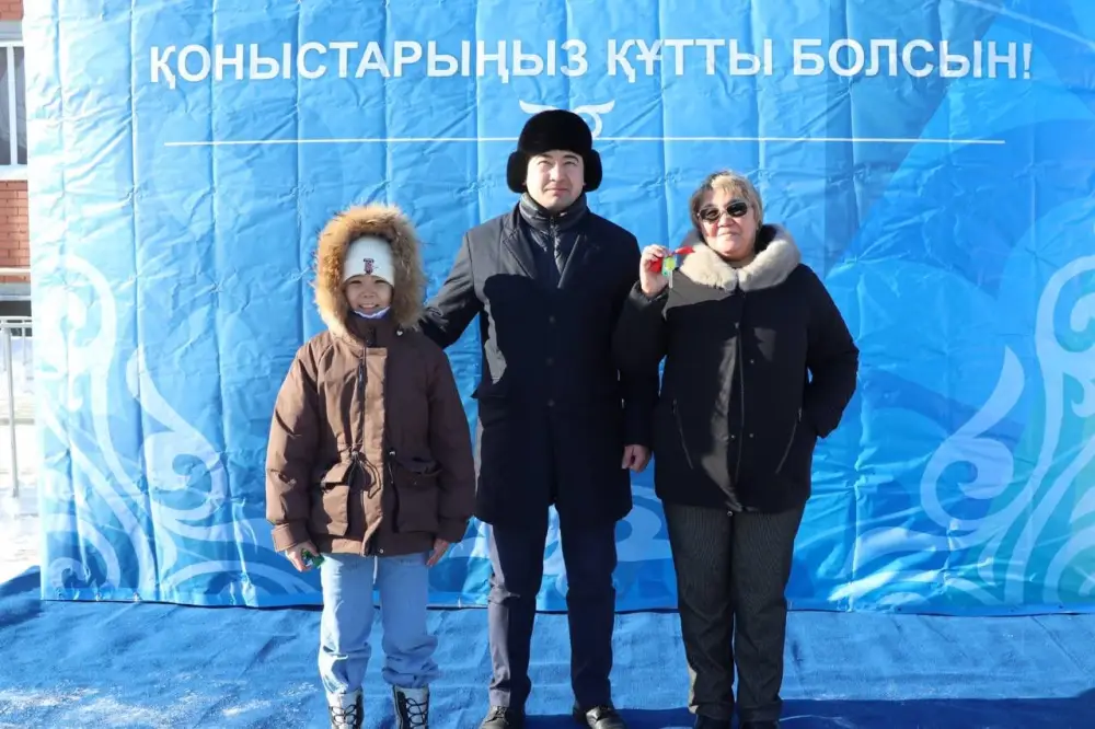 В Хромтауском районе введён в эксплуатацию новый жилой комплекс (4)