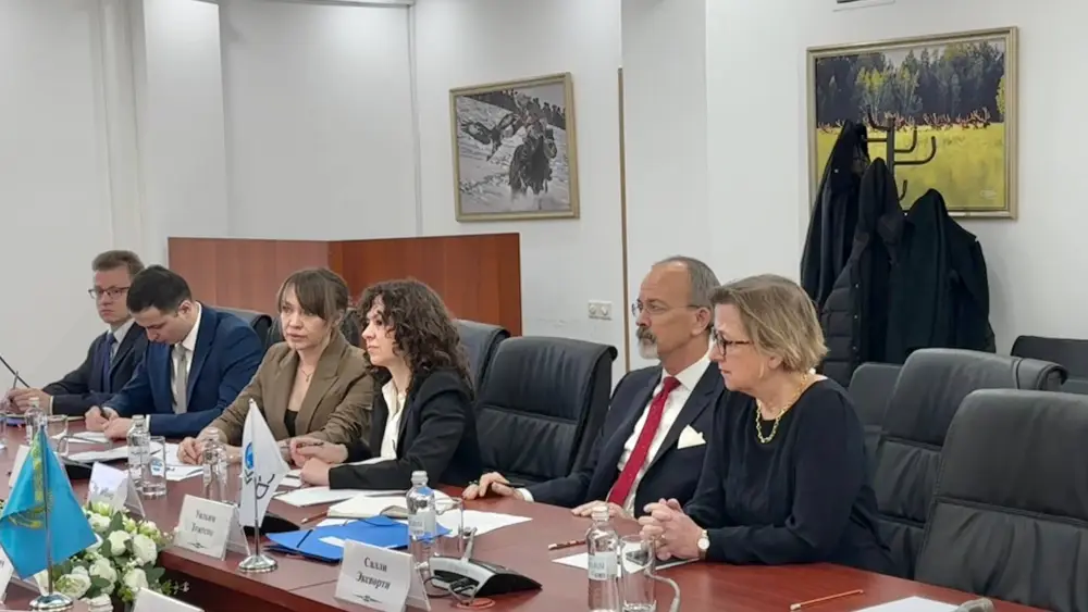 Встреча с Руководителем отдела Евразии Организации экономического сотрудничества и развития (4)