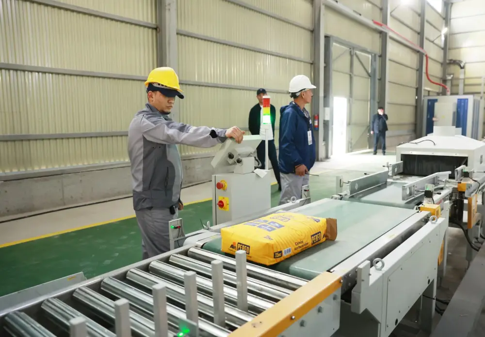 Производство мраморной муки и сухих строительных смесей запустили в Жамбылской области (9)