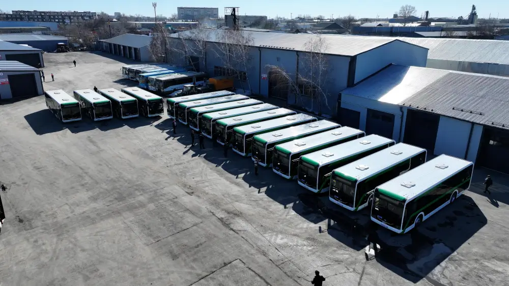 Автопарк Костаная обновлён на 81% (6)