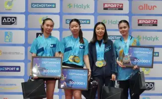 Алматы: настольный теннис в руках чемпионов!