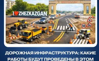 Дорожная инфраструктура: какие работы будут проведены в этом году в Жезказгане и Сатпаеве?