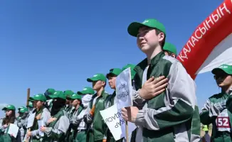 Международные молодежные отряды «Жасыл ел» открывают 3200 вакансий для формирования устойчивого будущего региона