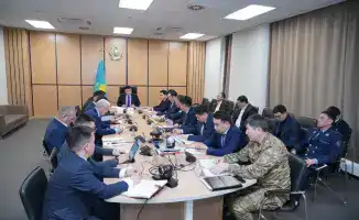 Заседание штаба по общественно-политической ситуации в Туркестанской области: меры безопасности и мониторинг обсуждены