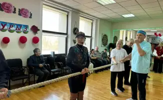 International Competition of Tug-of-War Among Seniors Held in Astana