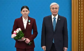 Кристина Шумекова награждена орденом «Парасат»