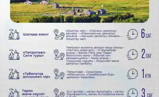 Экомаршруты: открой природу Северо-Казахстана!