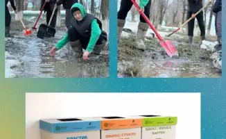 Экологические мероприятия в образовательных учреждениях страны в рамках акции "Мөлдір бұлақ"