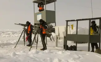 Танковые подразделения проводят плановые стрельбы на полигоне Учебного центра Сухопутных войск