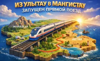 Запуск прямого поезда из Жезказгана в Мангистауский регион: новое направление для туризма и бизнеса