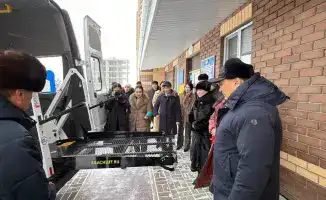 Кокшетау: новый автомобиль для детсада «Аяла»