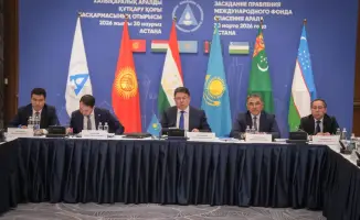 Заседание Правления Международного фонда спасения Арала в Астане обсуждение водных ресурсов и экосистемы региона