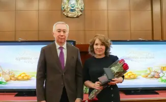 Наурыз в Министерстве национальной экономики: атмосфера праздника и награждение лучших сотрудников