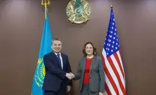 Ерсайын Нагаспаев и Джули Стаффт обсудили сотрудничество Казахстана и США