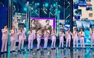 Мужской хор из Казахстана выступил в Москве