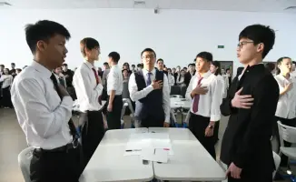 В Астане школьникам продемонстрировали последствия нарушения закона через кино