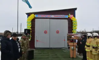 В Казахстане зажглась новая искра безопасности: открыт 163-й добровольный пункт пожаротушения «Ауыл құтқарушылары»