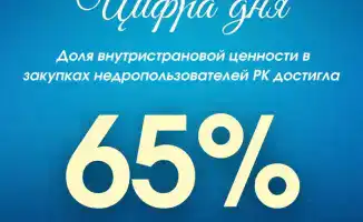 65% местной ценности: Казахстан в закупках на высоте!