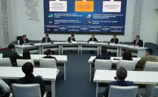 Круглый стол в Службе центральных коммуникаций при Президенте РК по подготовке к паводкам