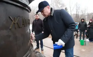 Международная акция по уборке: Усть-Каменогорск объединяет людей в экологическом празднике