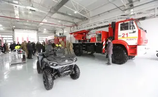 Первый в Казахстане пожарно-спасательный комплекс нового формата открыт в Алматы