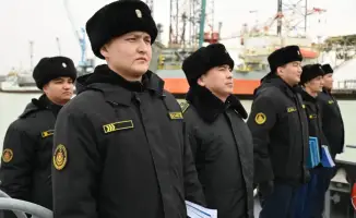 Экипажи Военно-морских сил Казахстана успешно завершили курсовую задачу К-1 в Актау