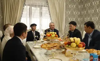 Почёт матерям и пожилым женщинам в Толеби районе в честь весеннего праздника