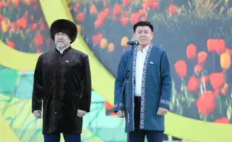 Конкурс национальной одежды в Актобе