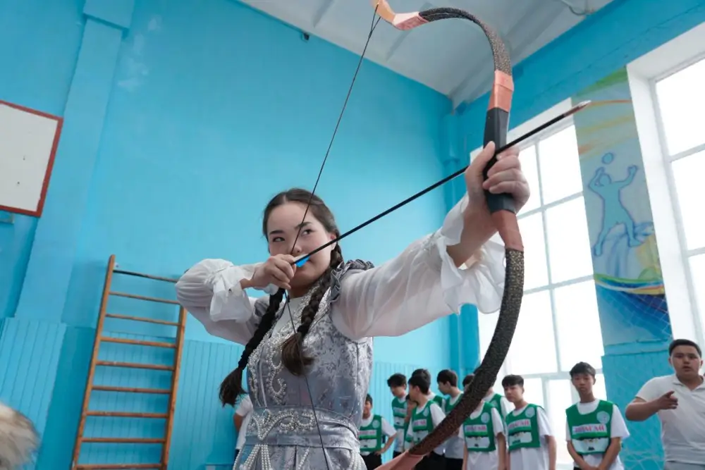 В Астане прошли национальные спортивные соревнования «Бала Толагай» (5)