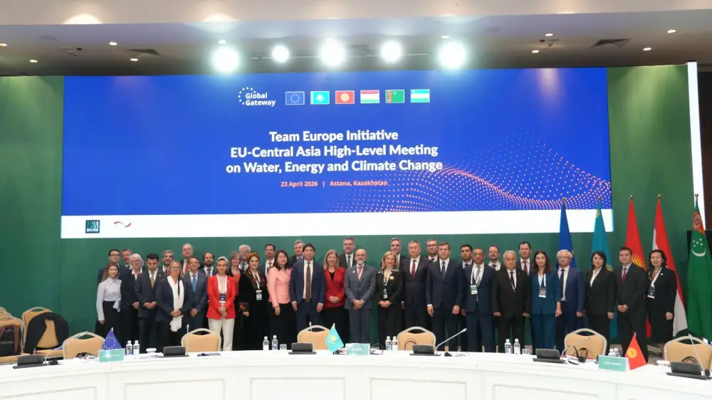 Инициатива «Команда Европы» - ЕС-Центральная Азия: встреча высокого уровня по вопросам водных ресурсов, энергетики и изменения климата в Центральной Азии (5)