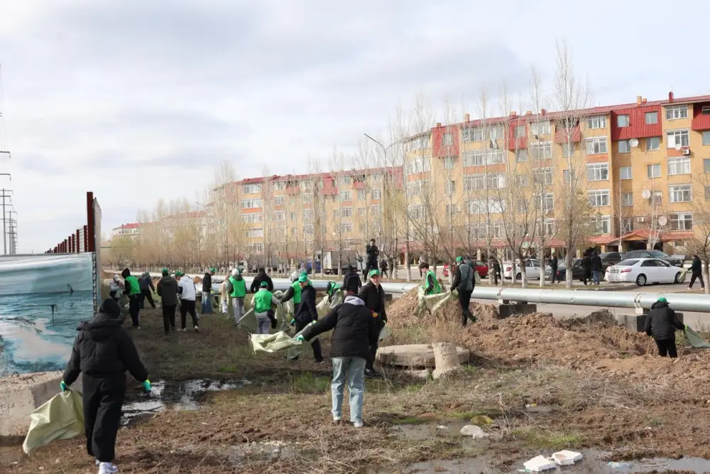Тысяча горожан поддержала акцию «Таза Қазақстан» на масштабном экоплоггинге в Косшы (3)