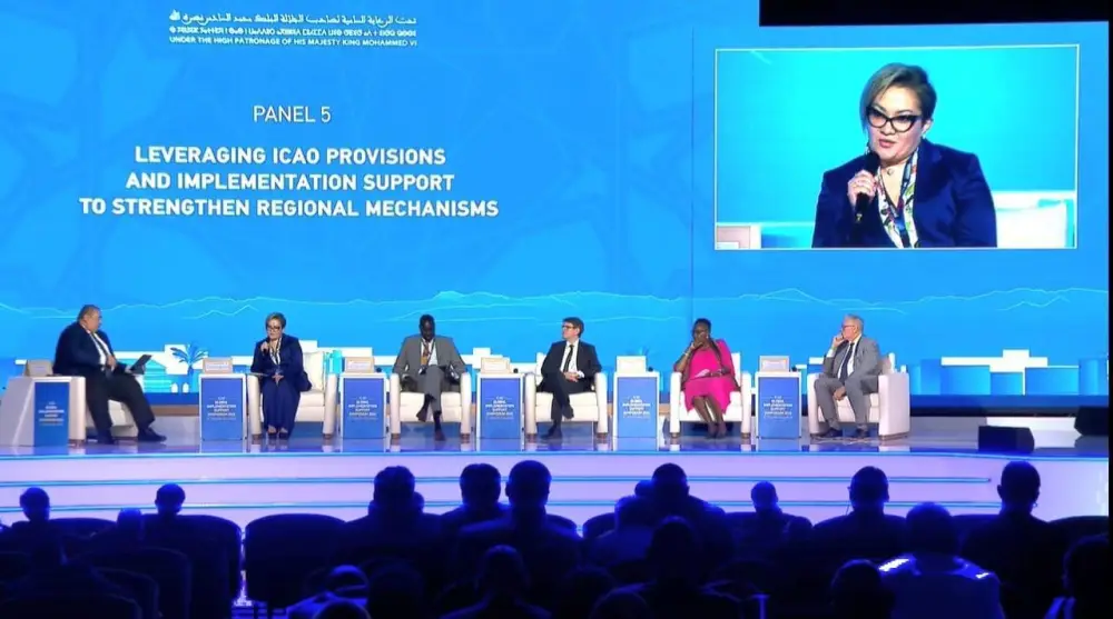 Казахстан принял участие в панельной сессии GISS-2026, посвященной развитию региональных механизмов авиационной безопасности (5)
