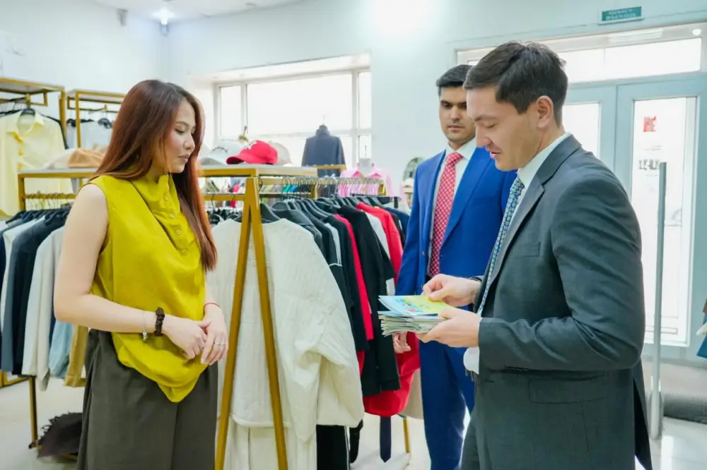 «Таза Қазақстан»: столичным предпринимателям раздали чек-листы по соблюдению чистоты (2)