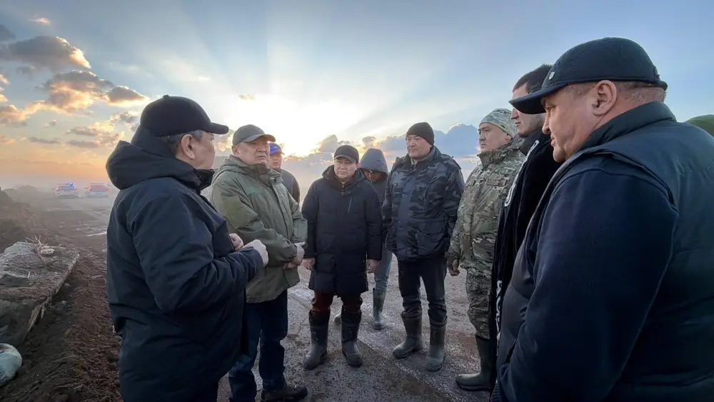 Плотина «Шоптыколь» в Коргалжынском районе находится под контролем (5)