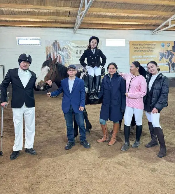 Спорт без границ: в Караганде особенные спортсмены соревновались в верховой езде (7)