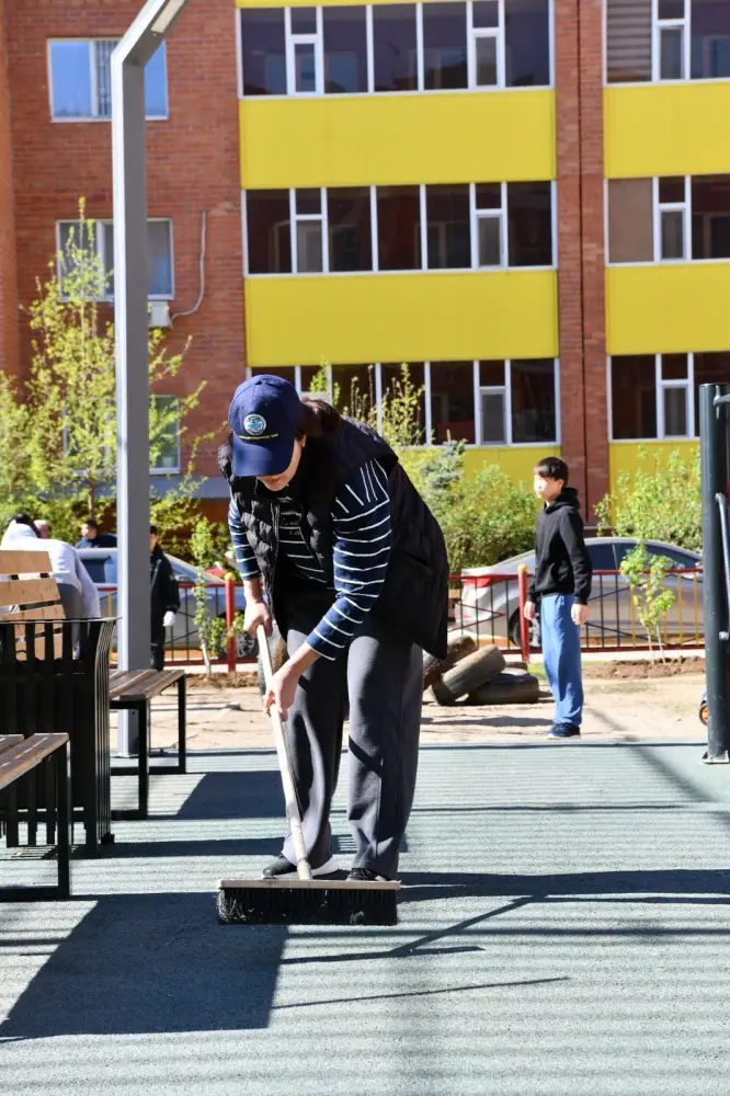 «Таза Қазақстан: Таза аула!» – благое начинание, ведущее к общей ответственности (2)