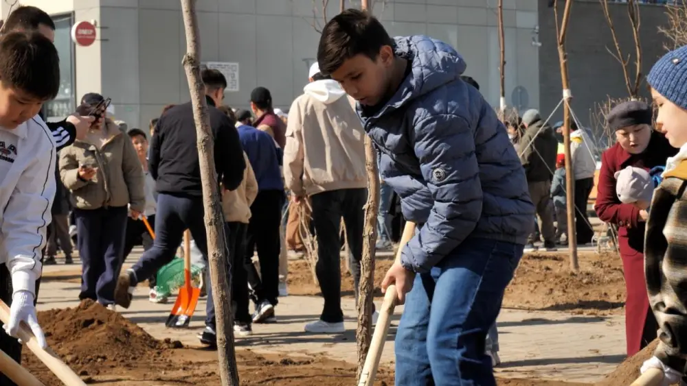 «Союз отцов» с детьми поддержали инициативу «Таза Казахстан» (7)
