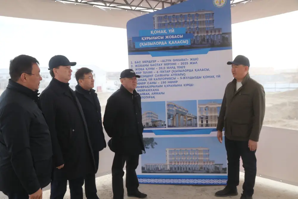 Депутаты Парламента ознакомились со строительством объектов в Кызылорде (5)