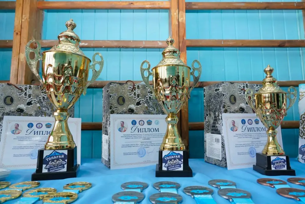 В Астане прошли национальные спортивные соревнования «Бала Толагай» (9)