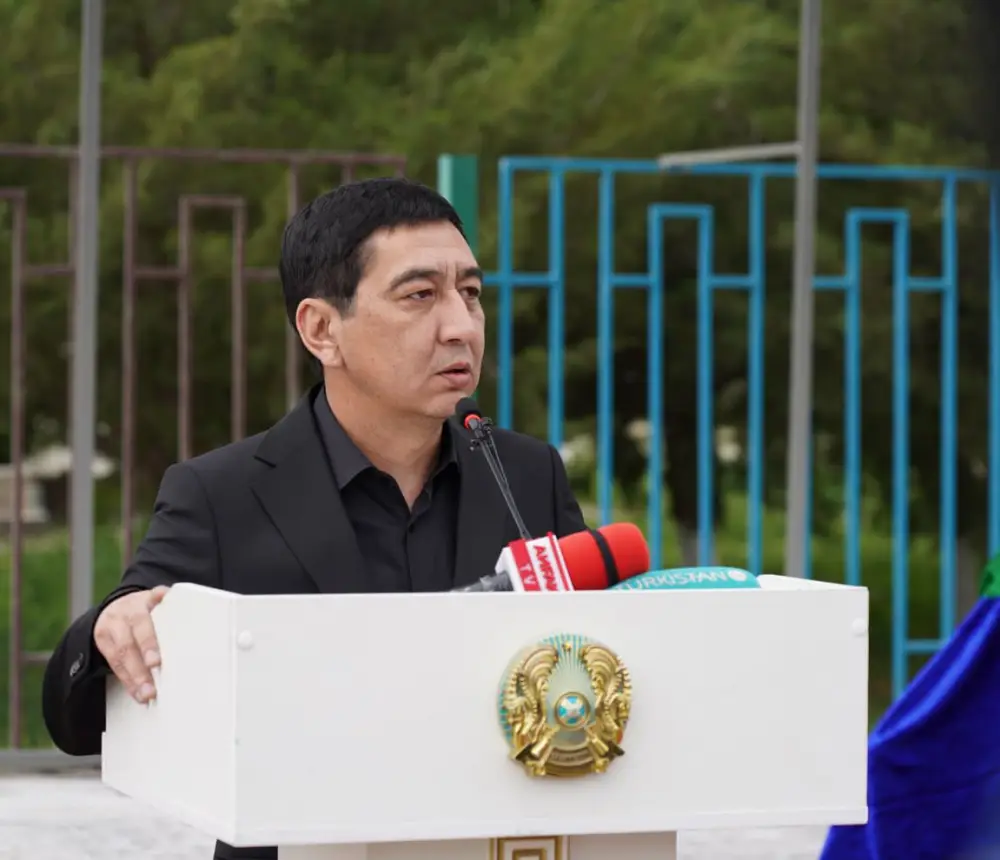 В ТУРКЕСТАНСКОЙ ОБЛАСТИ ПРОВОДИЛИ В ПОСЛЕДНИЙ ПУТЬ ПРОСЛАВЛЕННОГО ПОЭТА, НАЦИОНАЛЬНОГО ДЕЯТЕЛЯ МУХТАРА ШАХАНОВА (7)